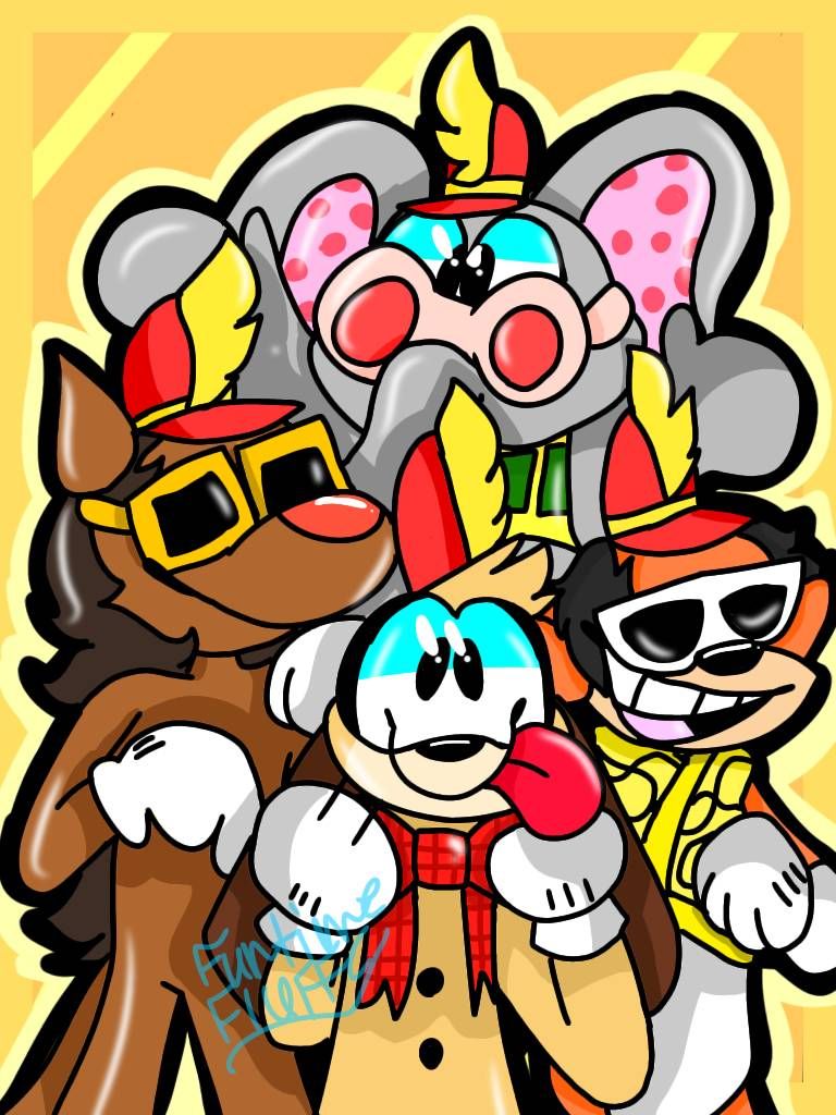 The banana splits. Banana split, Cartoon art styles, Banana splits tv show