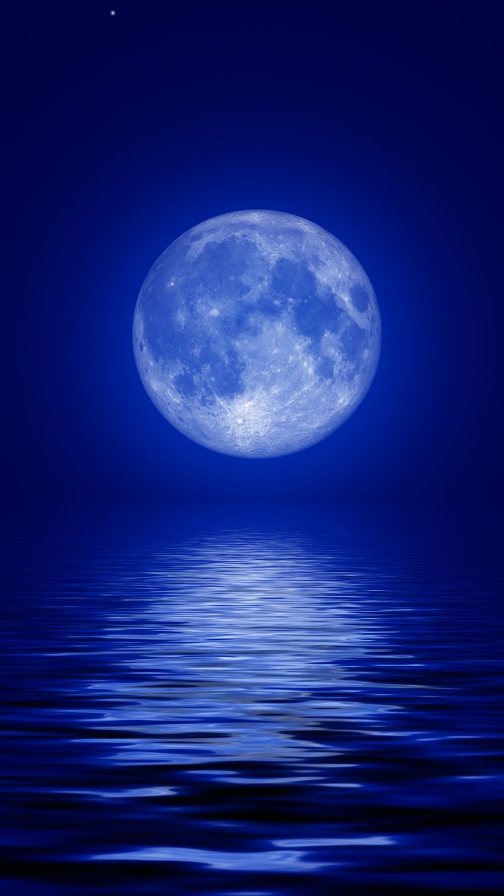 Full Moon Wallpaper For Mobile Live Wallpaper HD. Dark blue wallpaper, Pink moon wallpaper, Blue aesthetic pastel