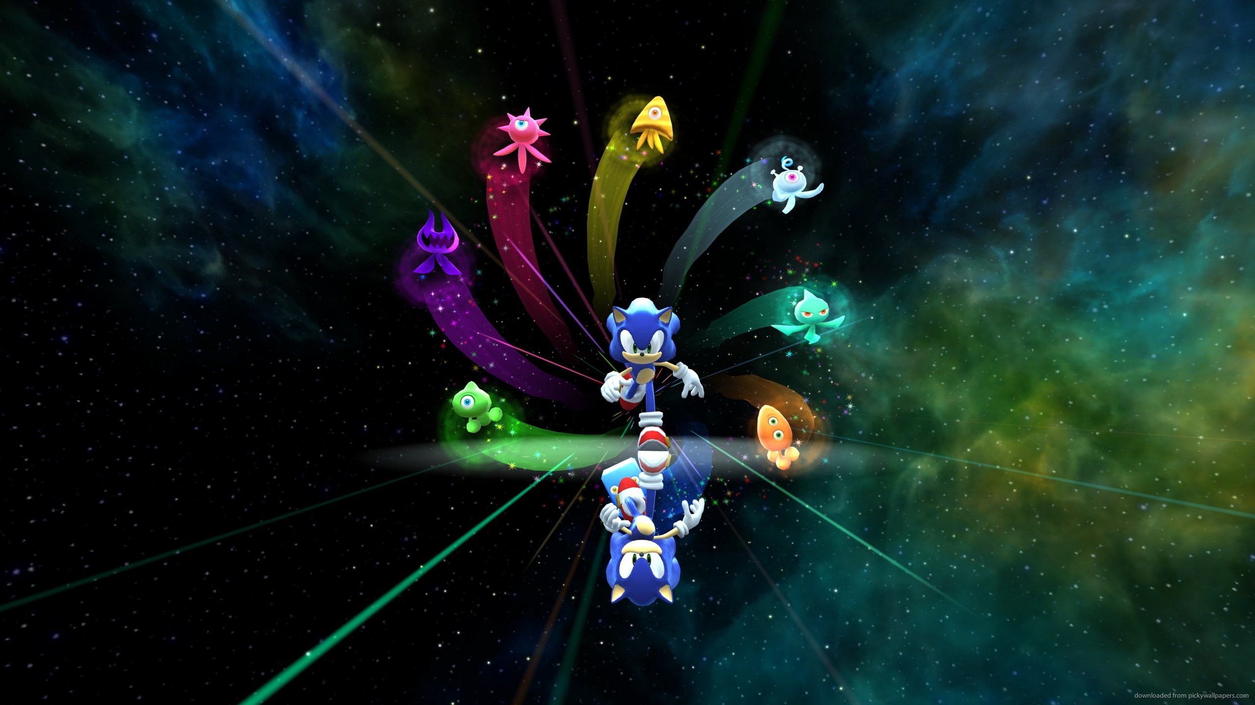 Dark Sonic V.S. Sonic.EXE and Tails.EXE, dark sonic vs super sonic HD  wallpaper