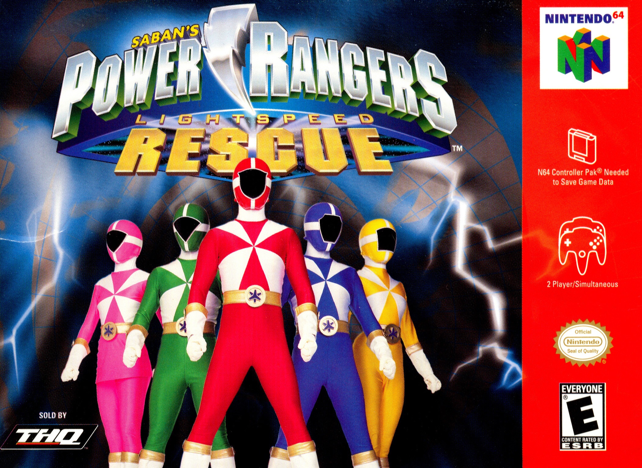 Power Rangers: Lightspeed Rescue Details Games Database