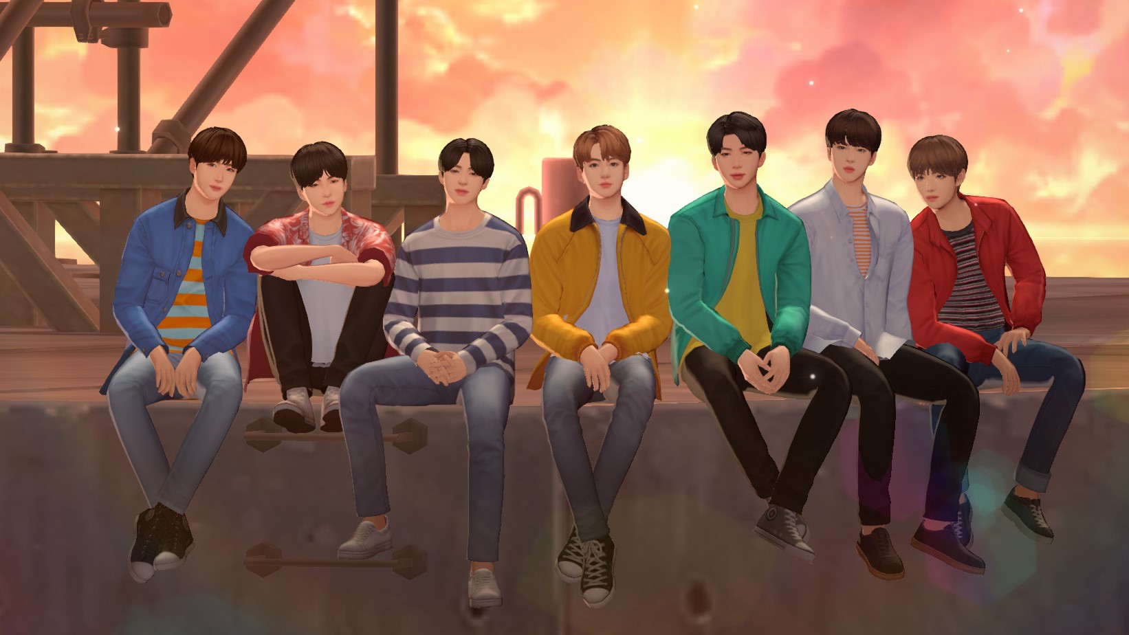 BTS Universe Story Interactive Social Game App Launches Worldwide