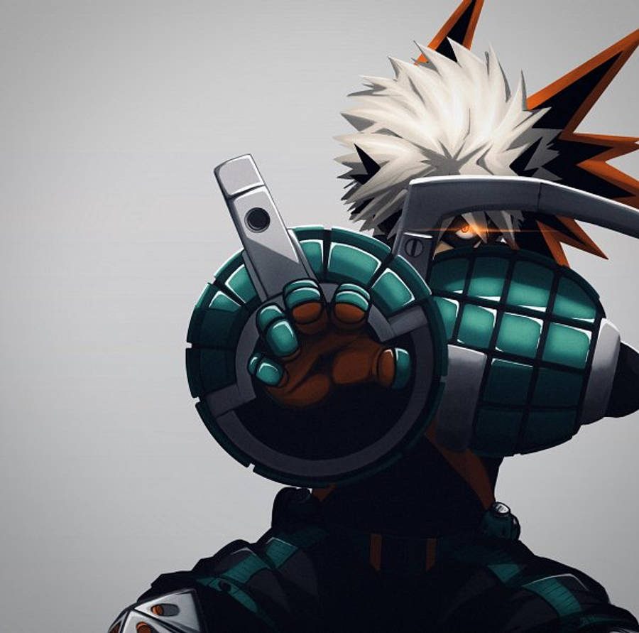 Download Bakugou Sparkling Red Eye Wallpaper