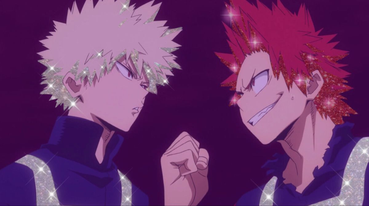 Glitter Bakugou Wallpaper