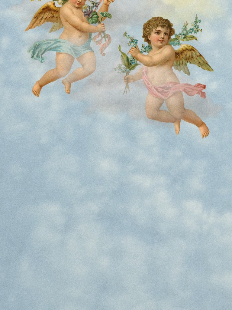 Free download clouds cherubs wallpaper with Sunny VSCO filter Cherub art [1080x1920] for your Desktop, Mobile & Tablet. Explore Cherubs Wallpaper