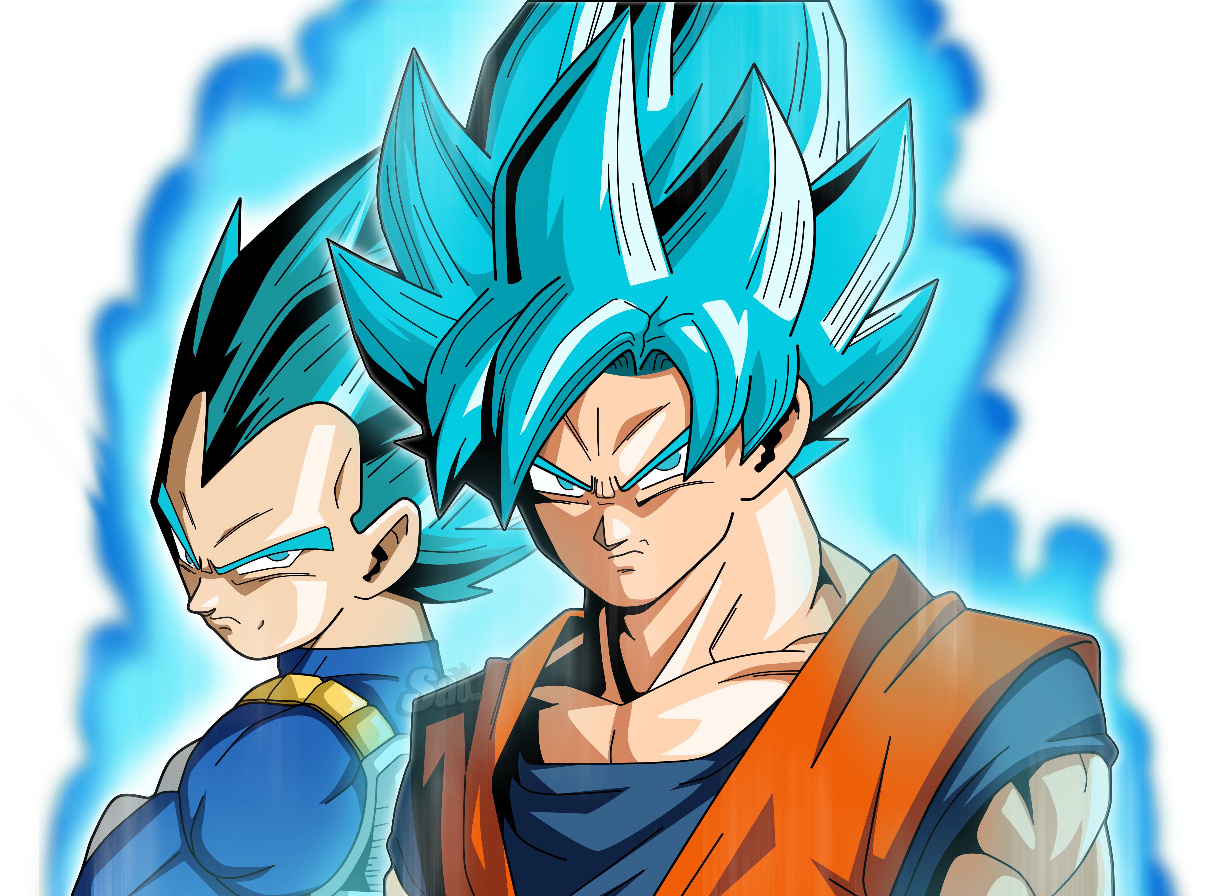 Goku & Vegeta 4k Ultra HD Wallpaper