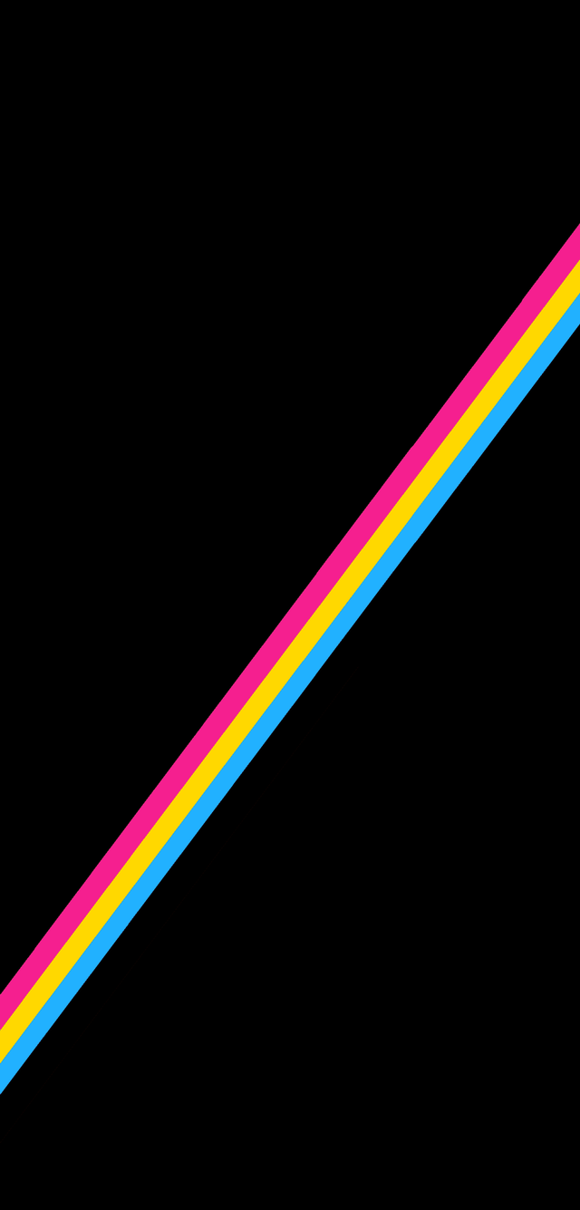 Hello again people! I made some minimalist pride flag wallpaper, it's not that good, but I hope you like it