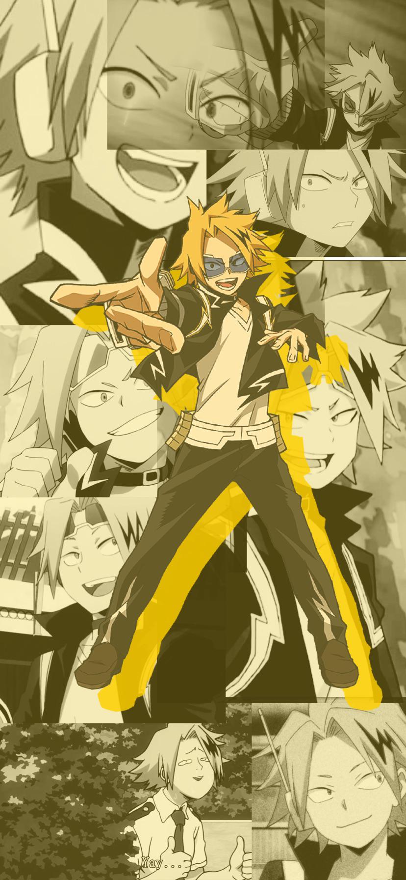 Denki Kaminari wallpaper by me! Hope you enjoy it :)
