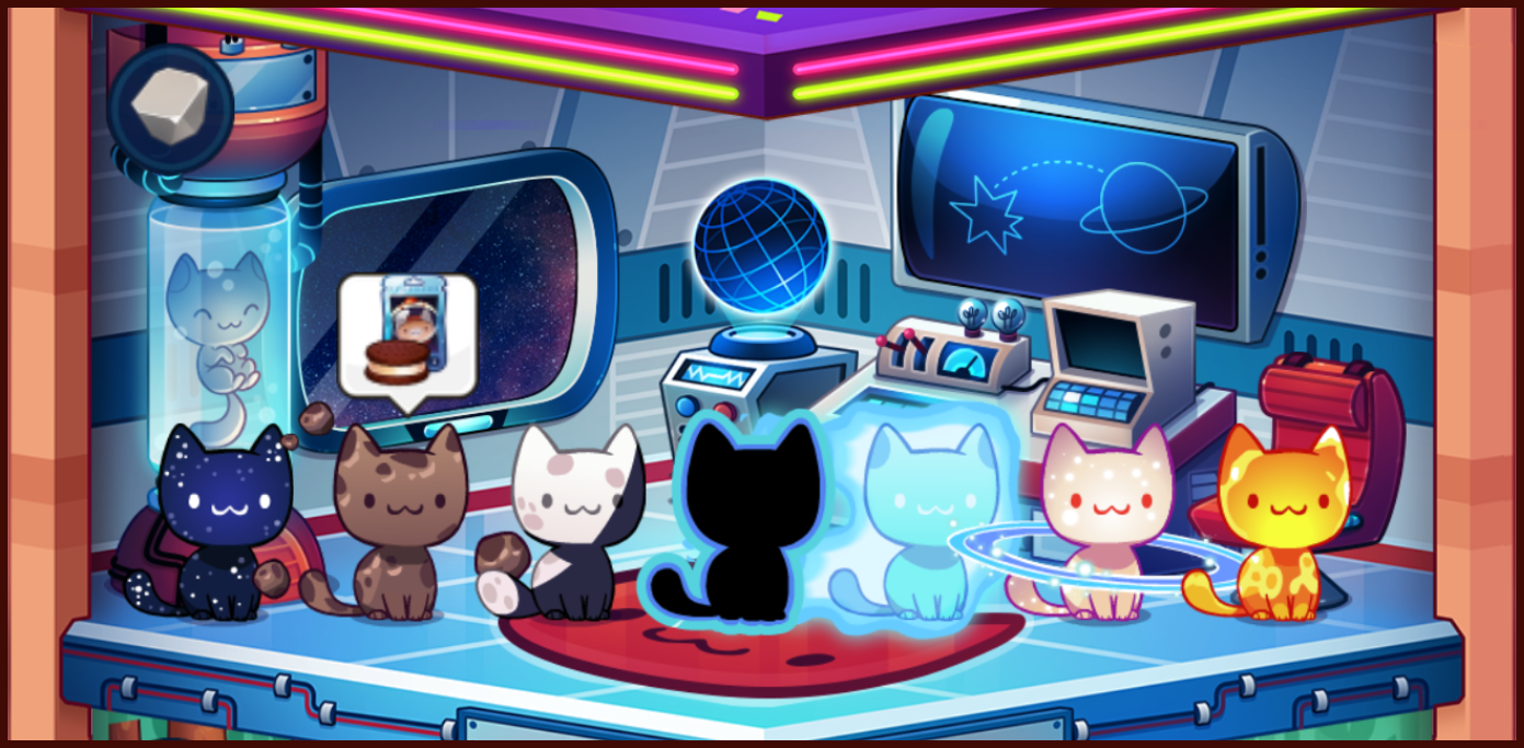 Galactic. Cat Game Cat Collector!