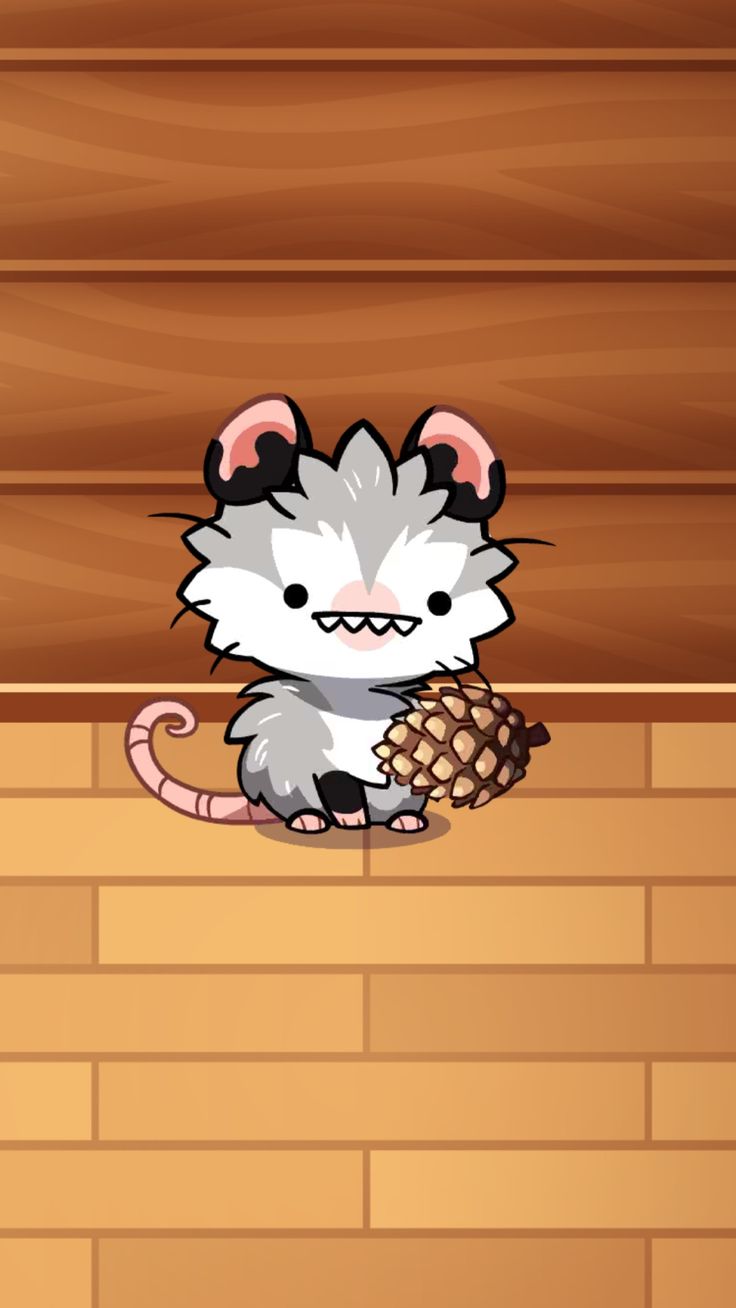 Opossum (Cat Game Character). Kitty games, Dog games, Game character