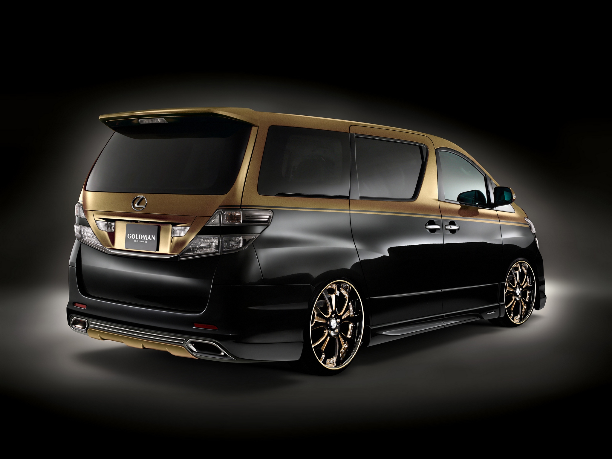 2008, Damd, Toyota, Vellfire, Goldman, Cruise, ggh20w, Tuning, Van Wallpaper HD / Desktop and Mobile Background