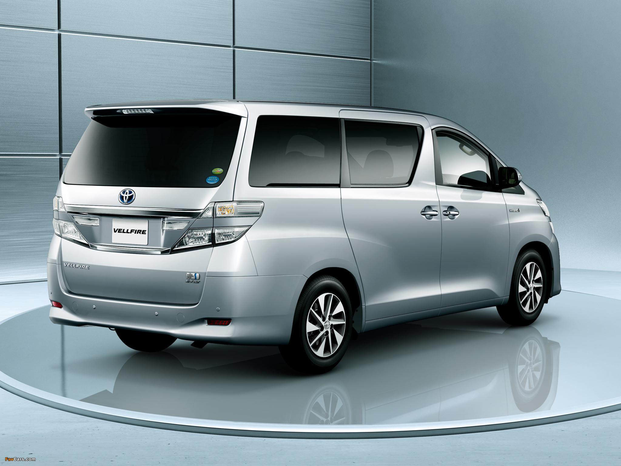 Toyota Vellfire Hybrid V L Edition 4WD (ATH20W) 2011 photo (2048x1536)
