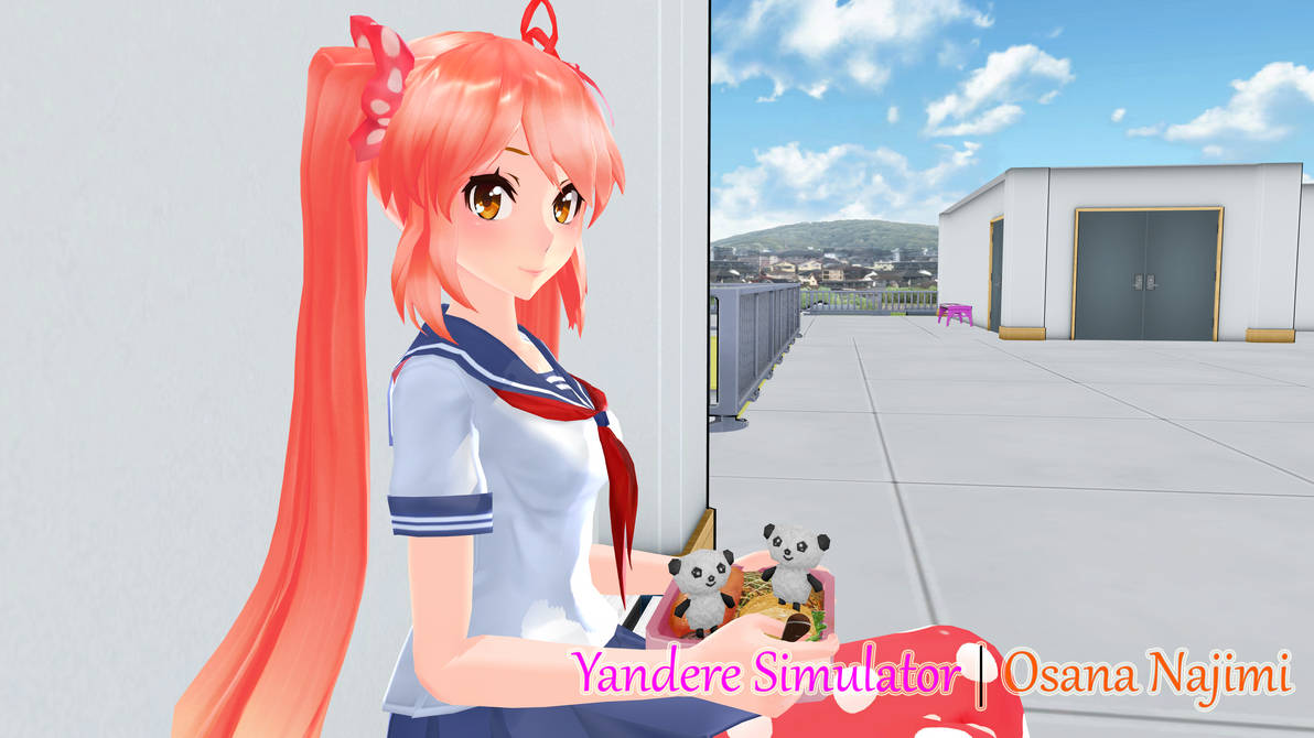 Osana Najimi by Sjao  Yandere simulator, Yandere, Garotas