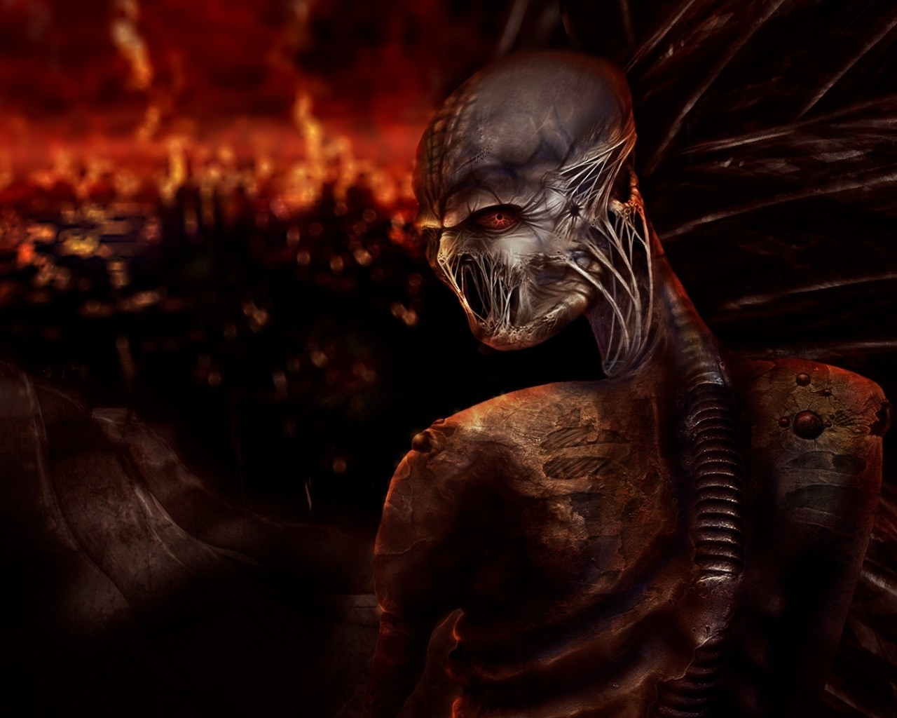 Evil Demon Wallpaper