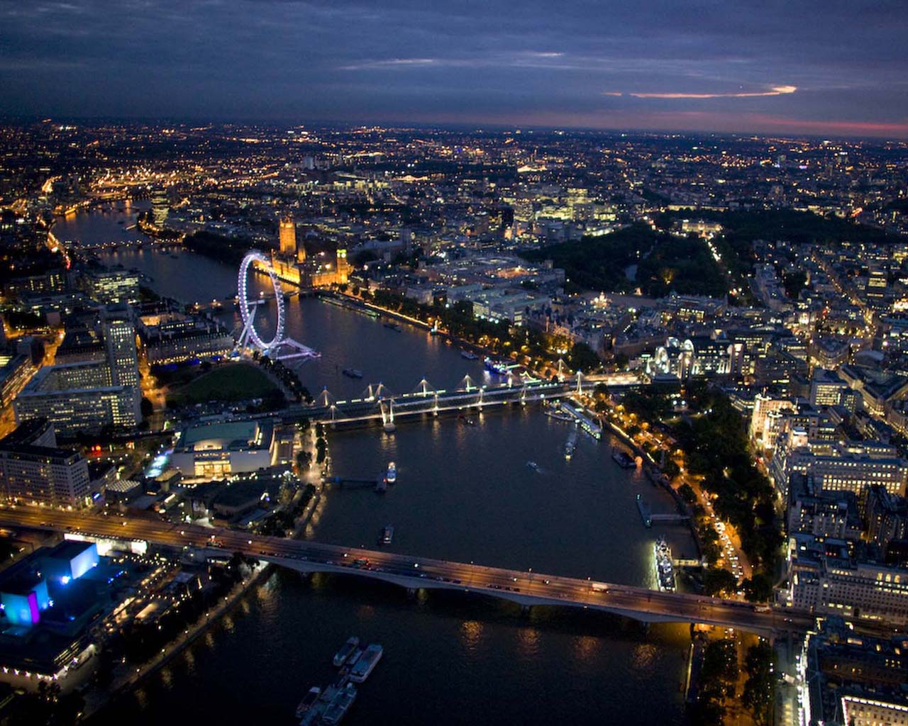 London City At Night