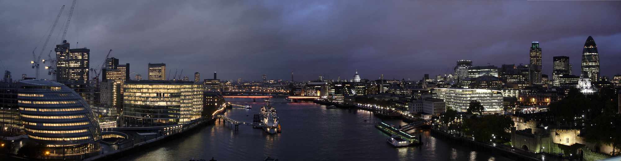 City of London Panorama Wallpaperx521