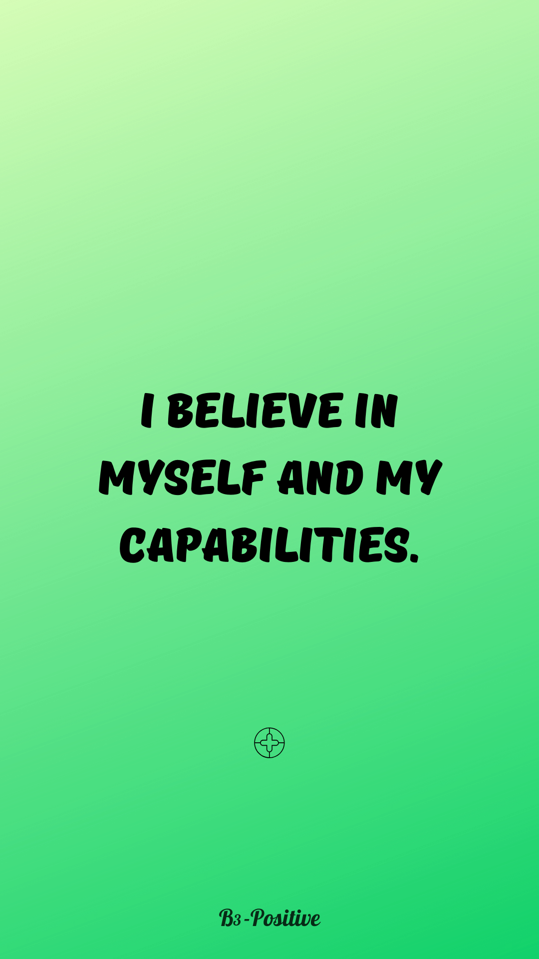 Affirmations For Anxiety Phone Wallpaper