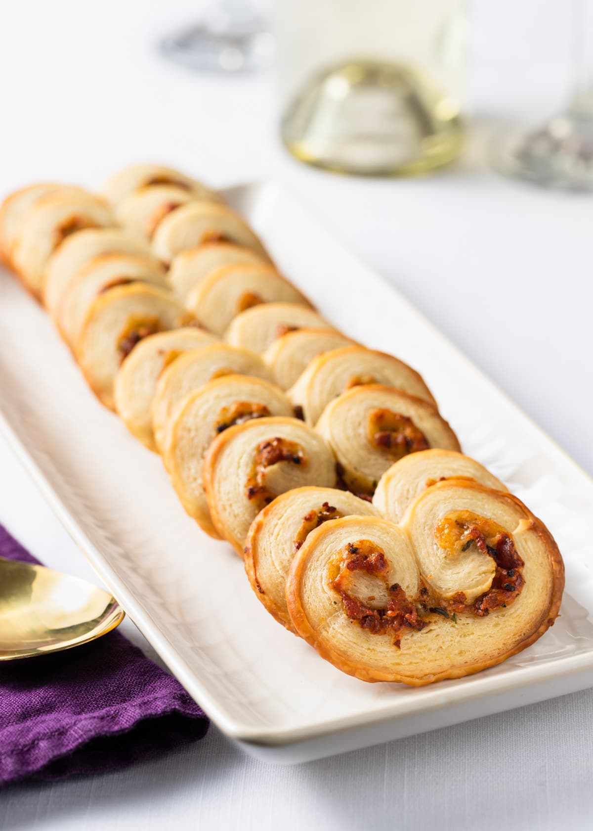 Savory Palmiers with Bacon, Gruyère, and Caramelized Onions
