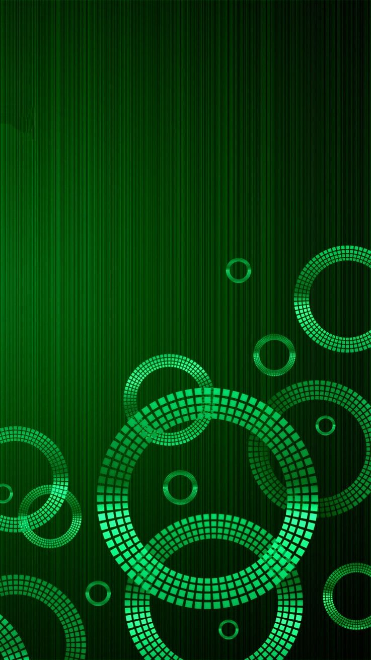 Green Circle Wallpaper Free Green Circle Background