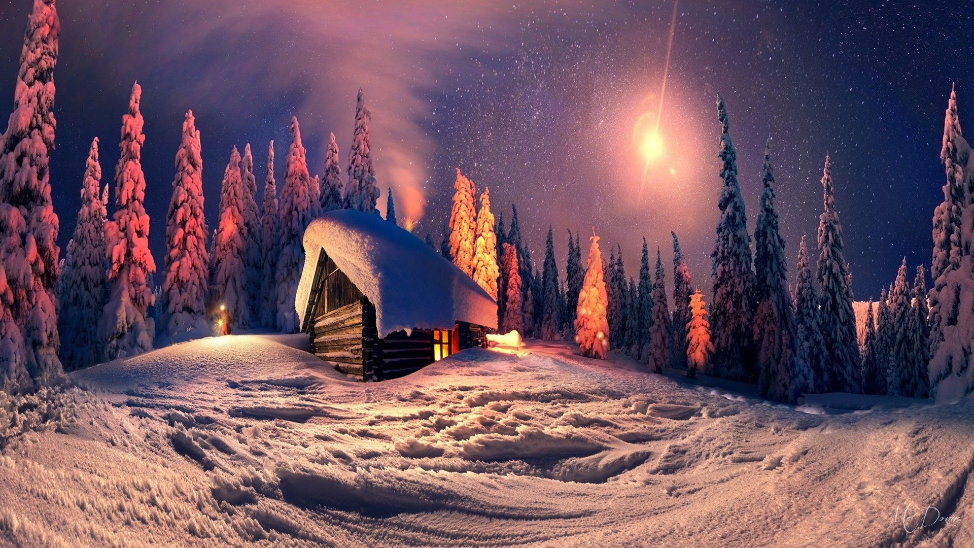 Cozy Winter Desktop Wallpaper