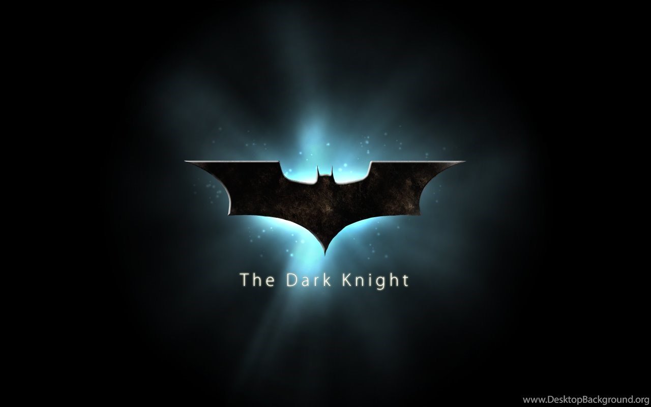 The Dark Knight Logo HD Desktop Background