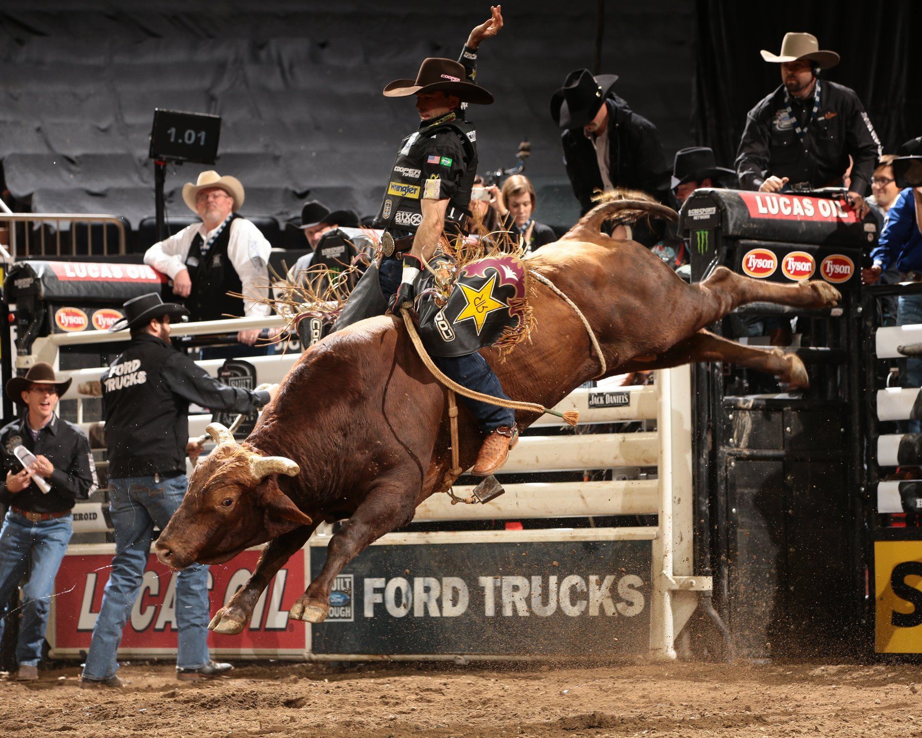 Bull Riding Wallpaper