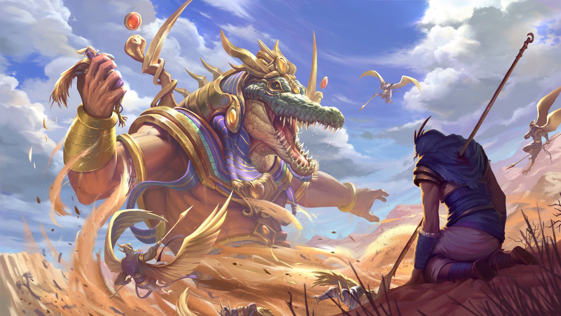 Sobek (Smite) HD Wallpaper and Background Image