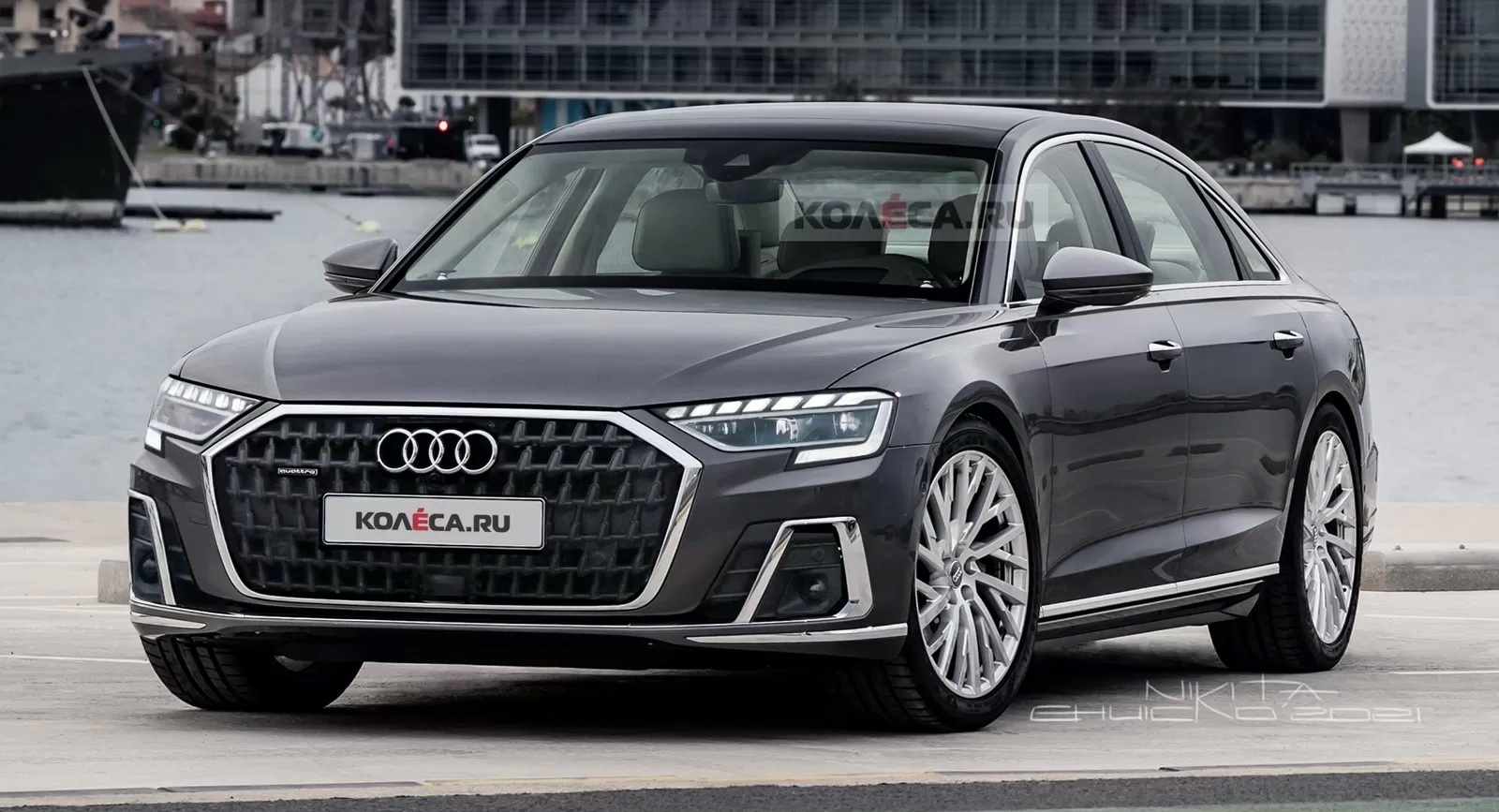 2022 Updated Audi A8 Subtly Rendered Into Existence