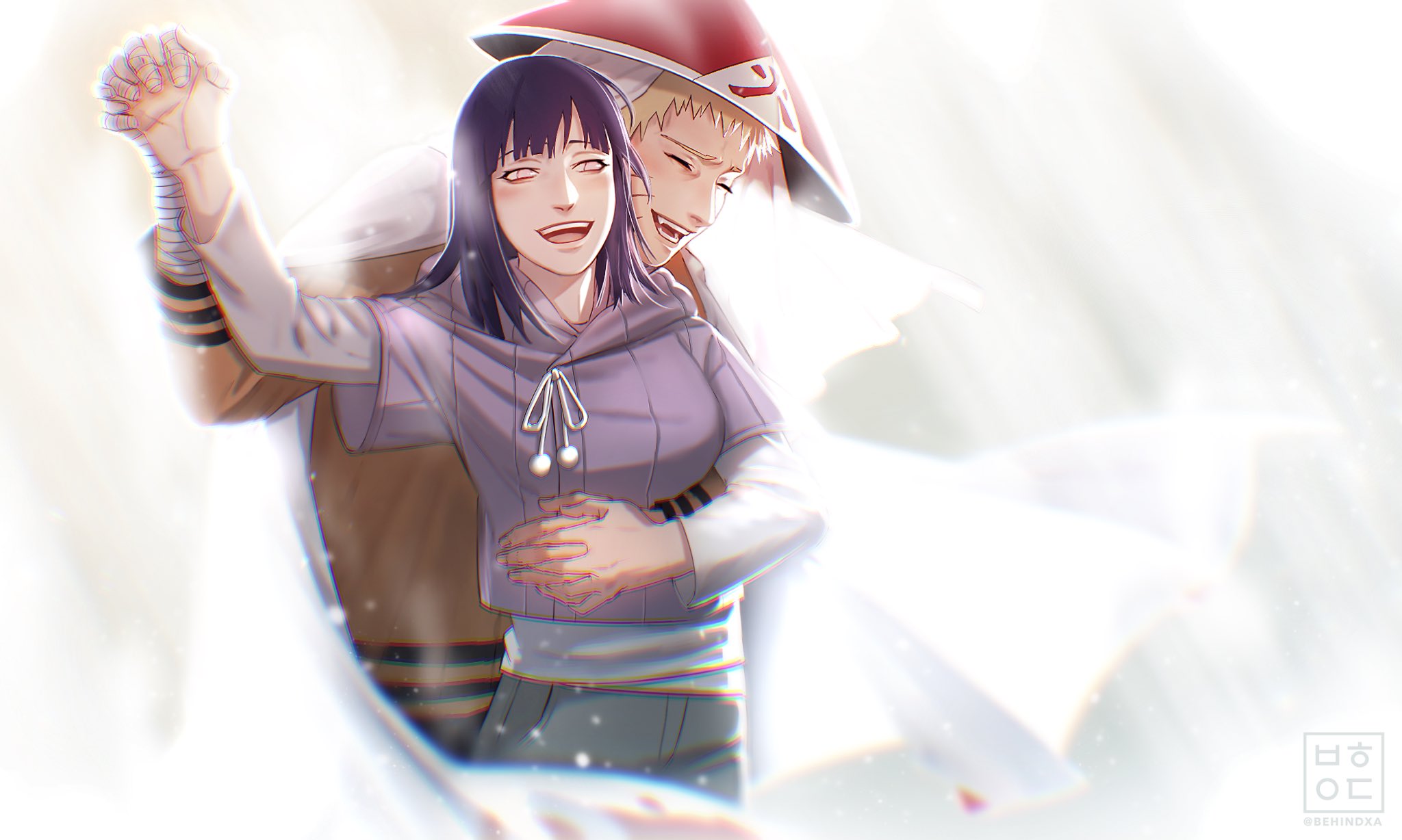 hinata and naruto Hyuga Wallpaper
