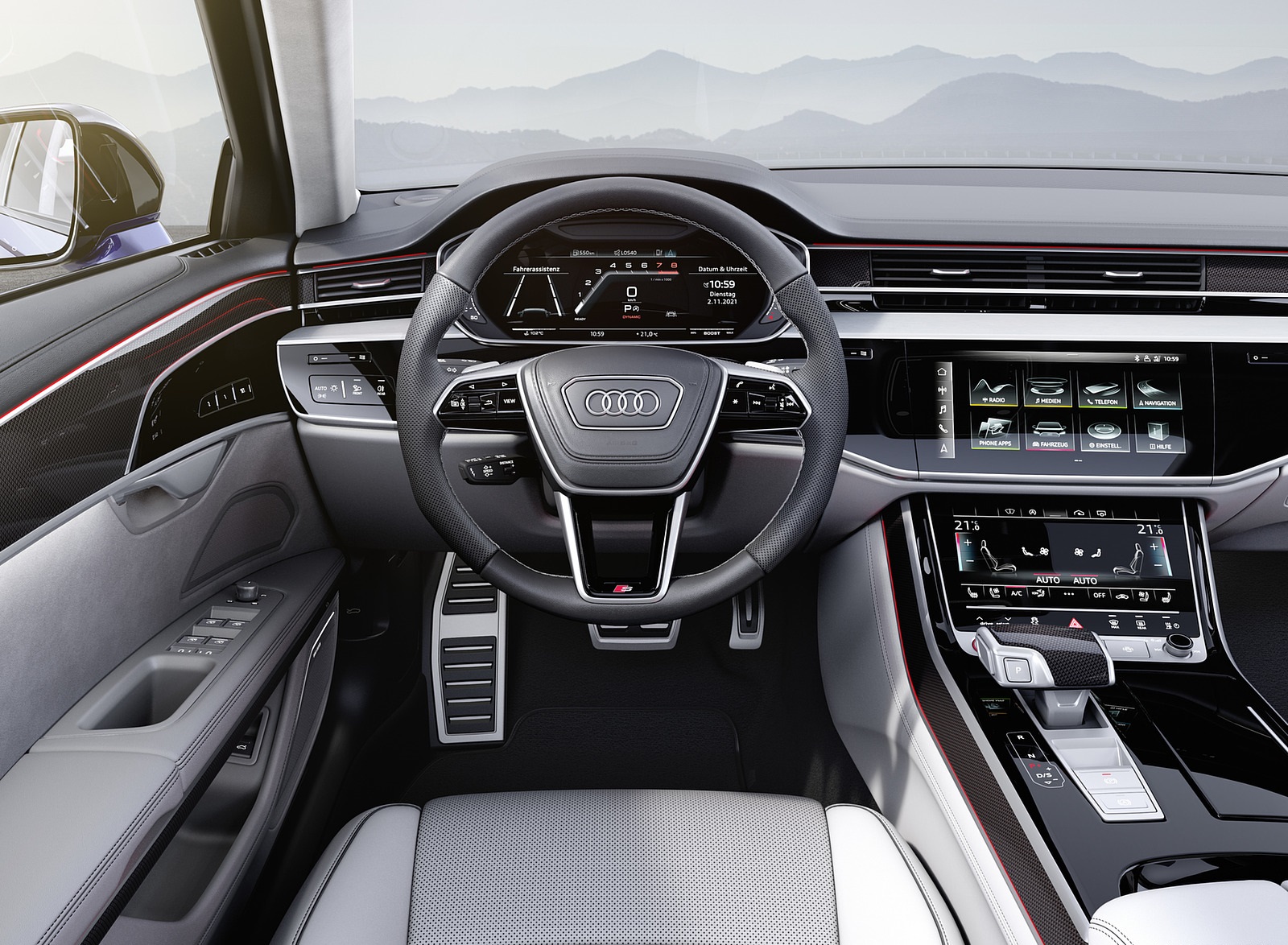2022 Audi S8 Interior Cockpit Wallpaper (9)