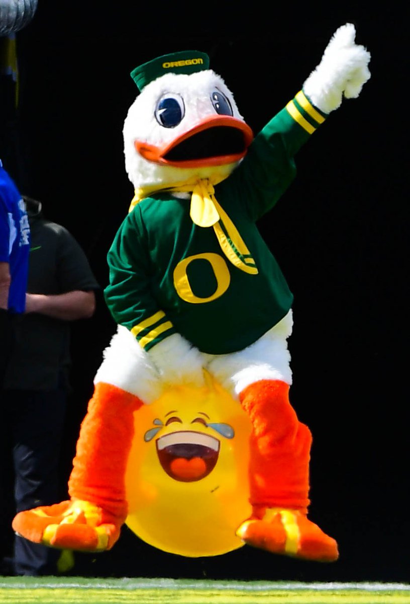 Oregon Duck Mascot