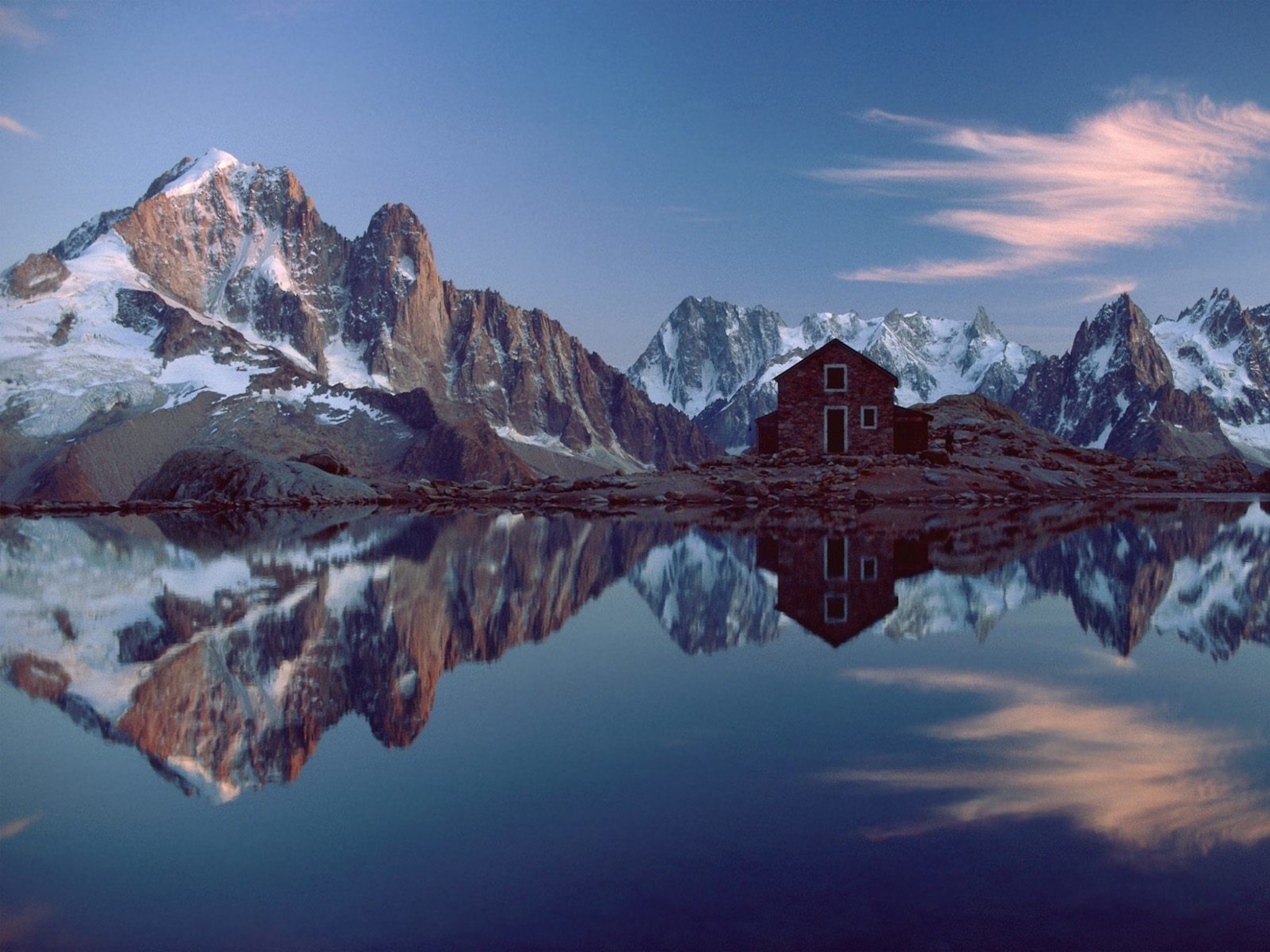 French Alps Reflection Wallpaper Alps HD Downloads