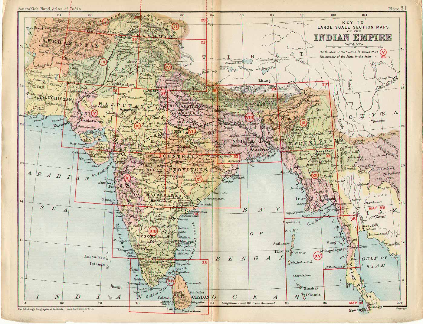 Historical Maps of India