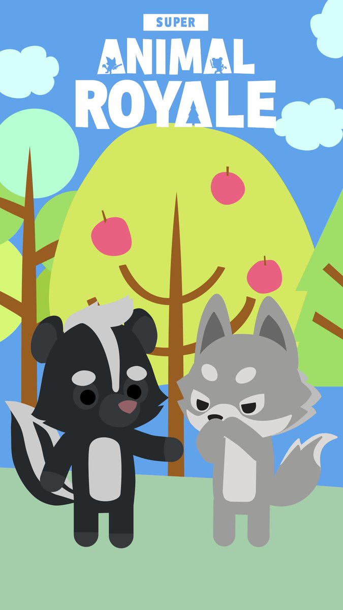 Super Animal Royale Out These Super Adorable (and Non Violent) Wallpaper That Fluffub Made. She Even Has Some Phone Wallpaper Available!