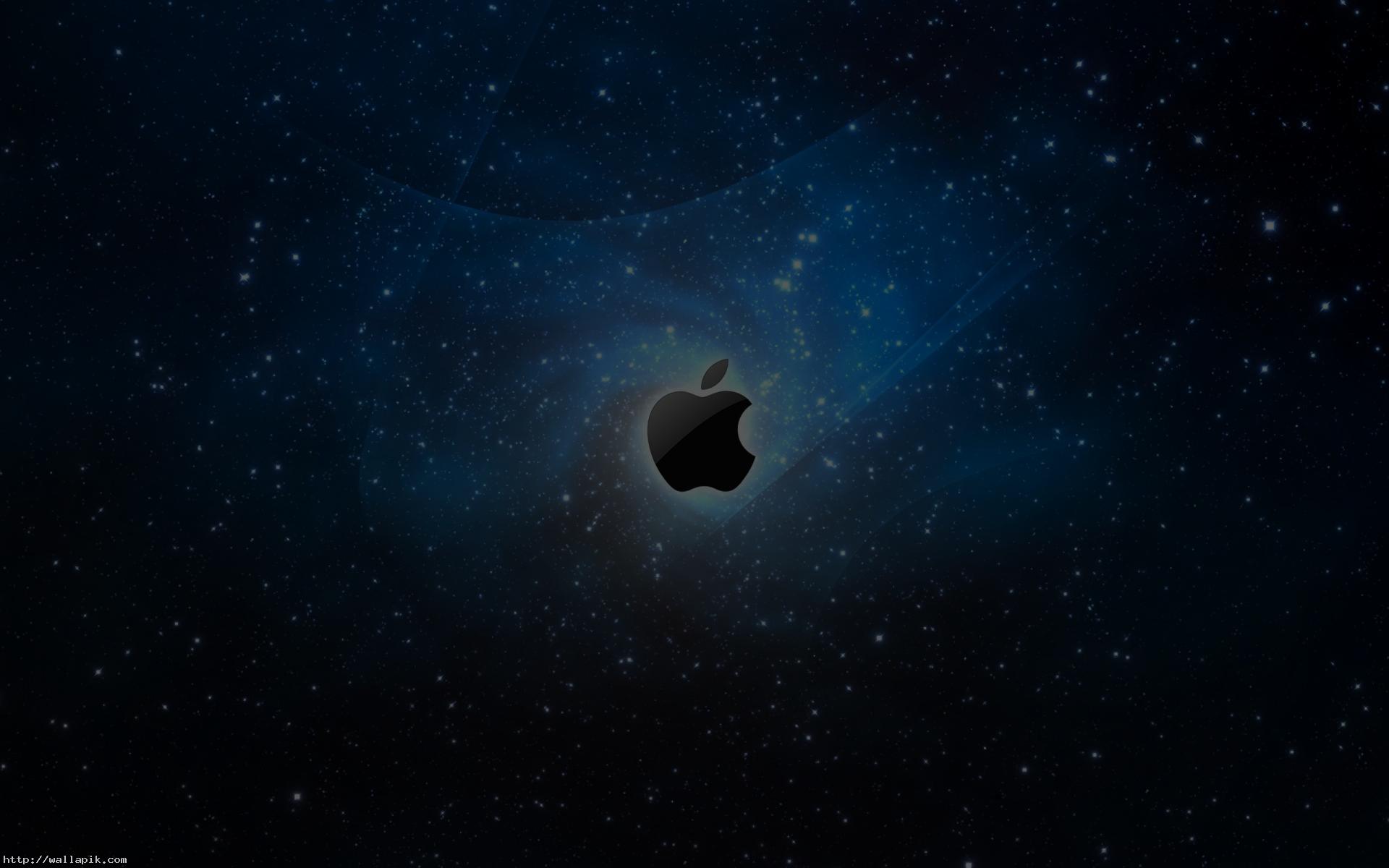 Galaxy Apple Logos HD Wallpaper