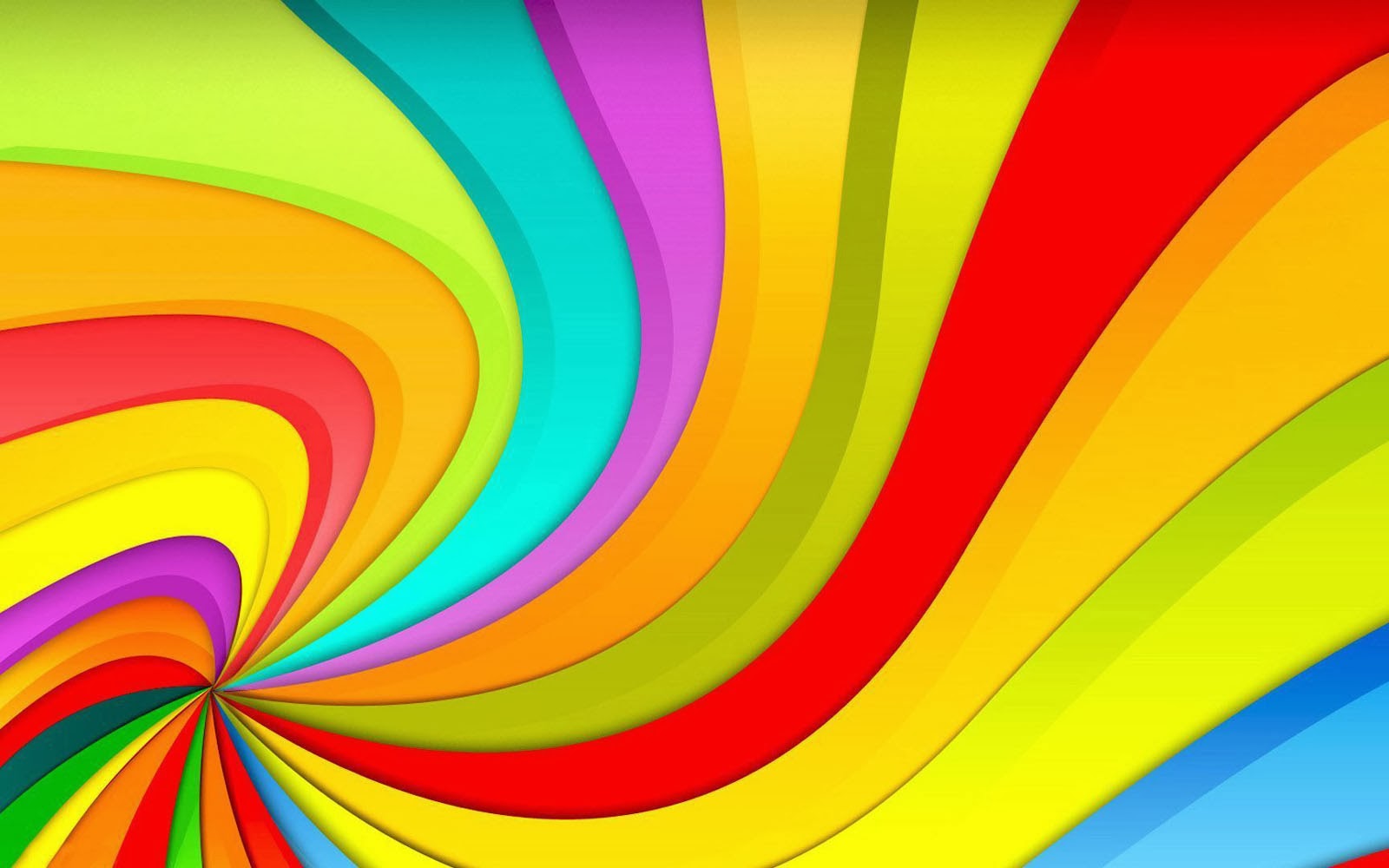 Clovisso Wallpaper Gallery: Colorful Swirls Wallpaper