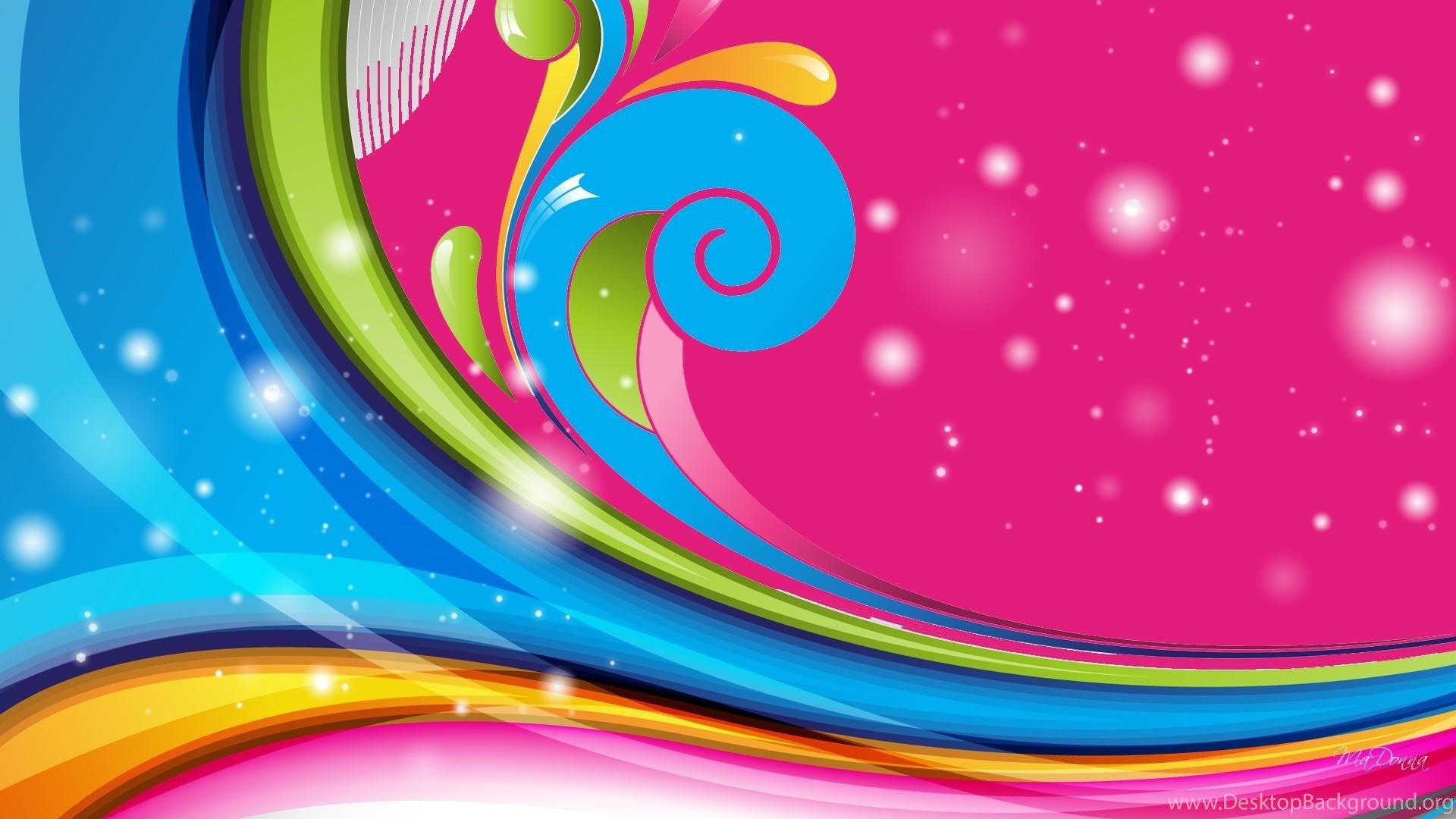 Rainbow Color Swirl >> HD Wallpaper, Get It Now! Desktop Background