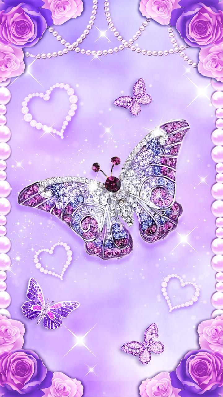 Diamond Butterfly Wallpaper Free Diamond Butterfly Background