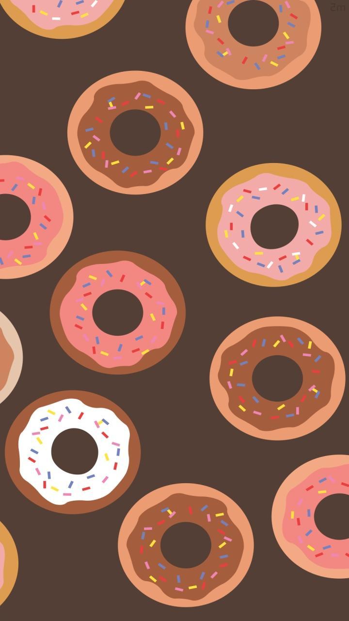 Cute Donut Wallpaper for Android