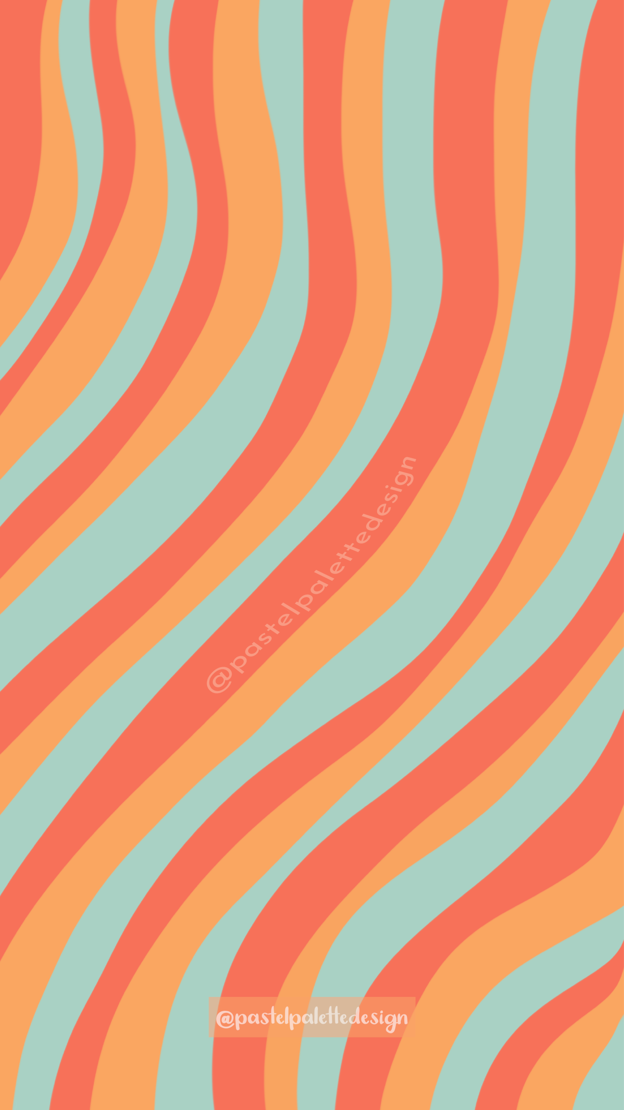Summer Wallpaper With Stripes IPhone Case By Pastel PaletteD. Cute Patterns Wallpaper, Orange Wallpaper, Summer Wallpaper