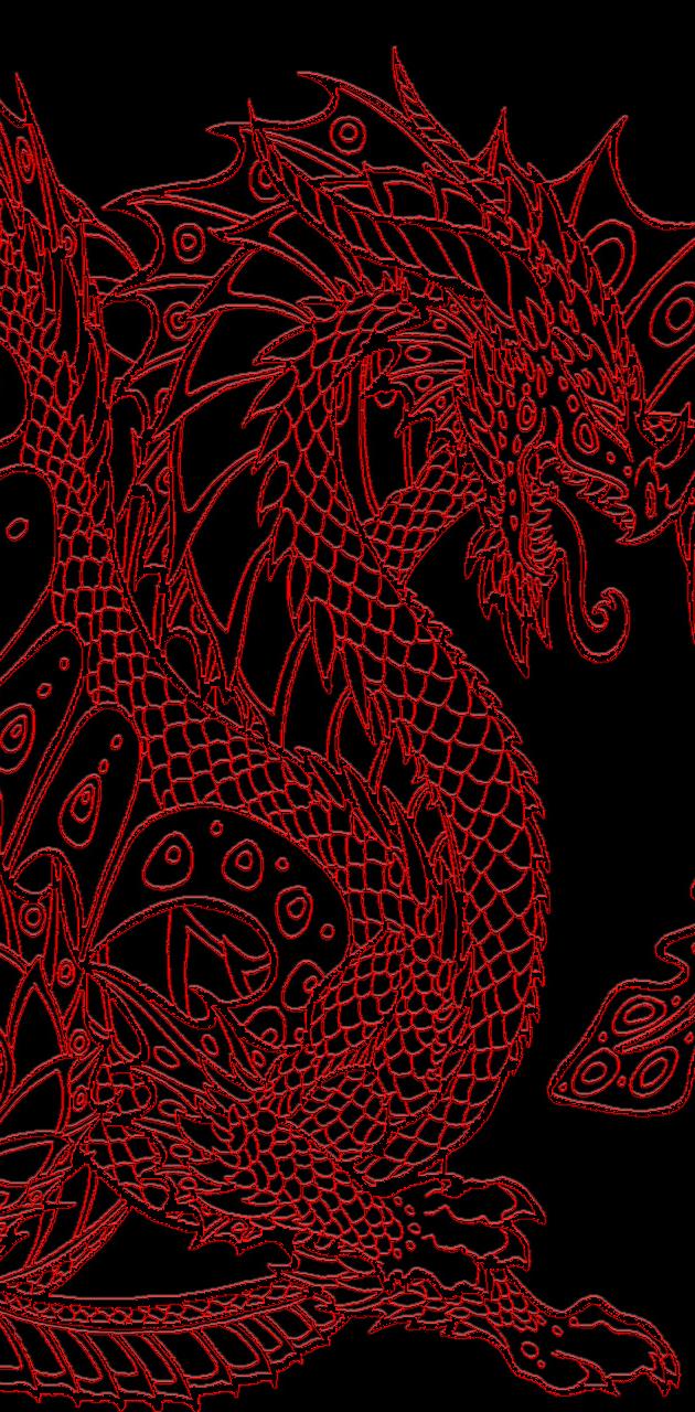 Red Dragon wallpaper