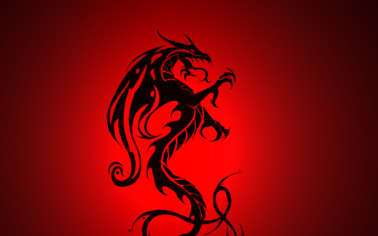 Red Dragon Wallpaper, Wallpaper Red Dragon Carving Dragon Stencil