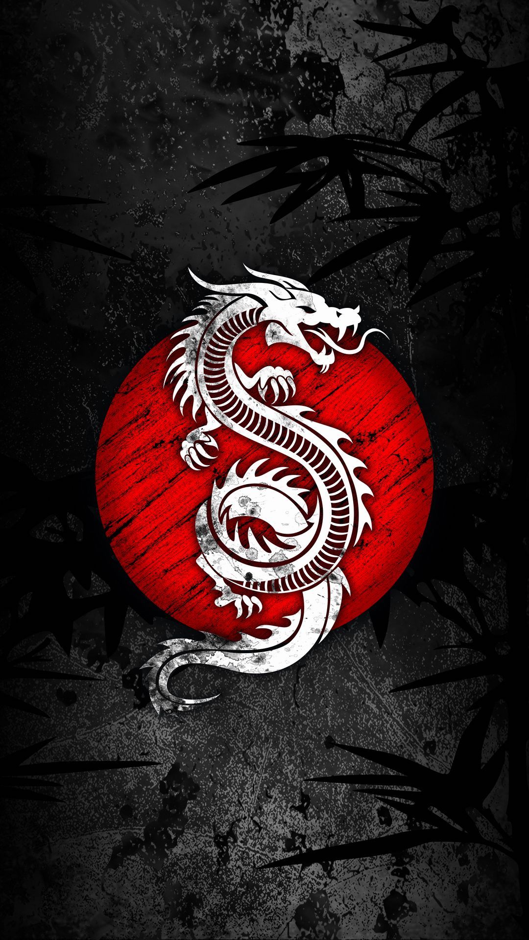 Aesthetic Dragon Yin Yang Wallpaper