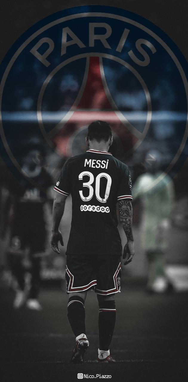 MESSI PSG 30 wallpaper