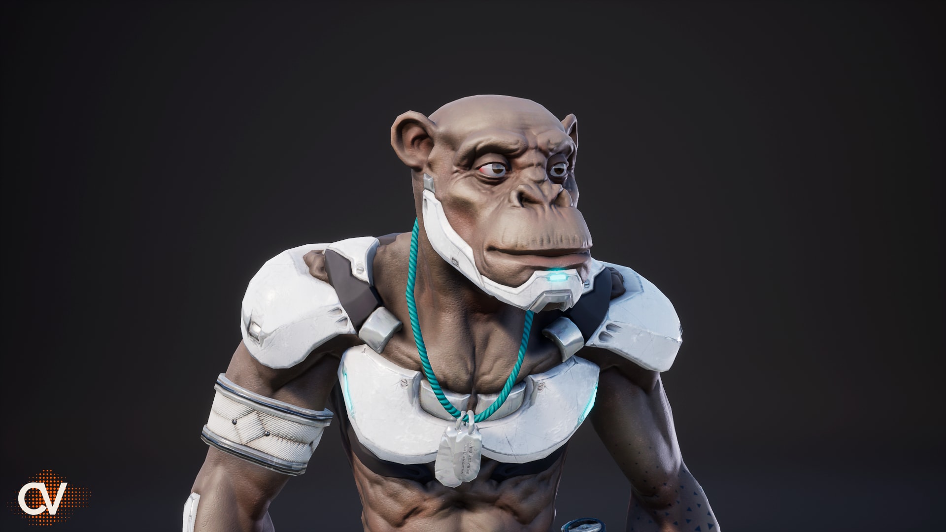 Space Monkey Sci Fi In Characters