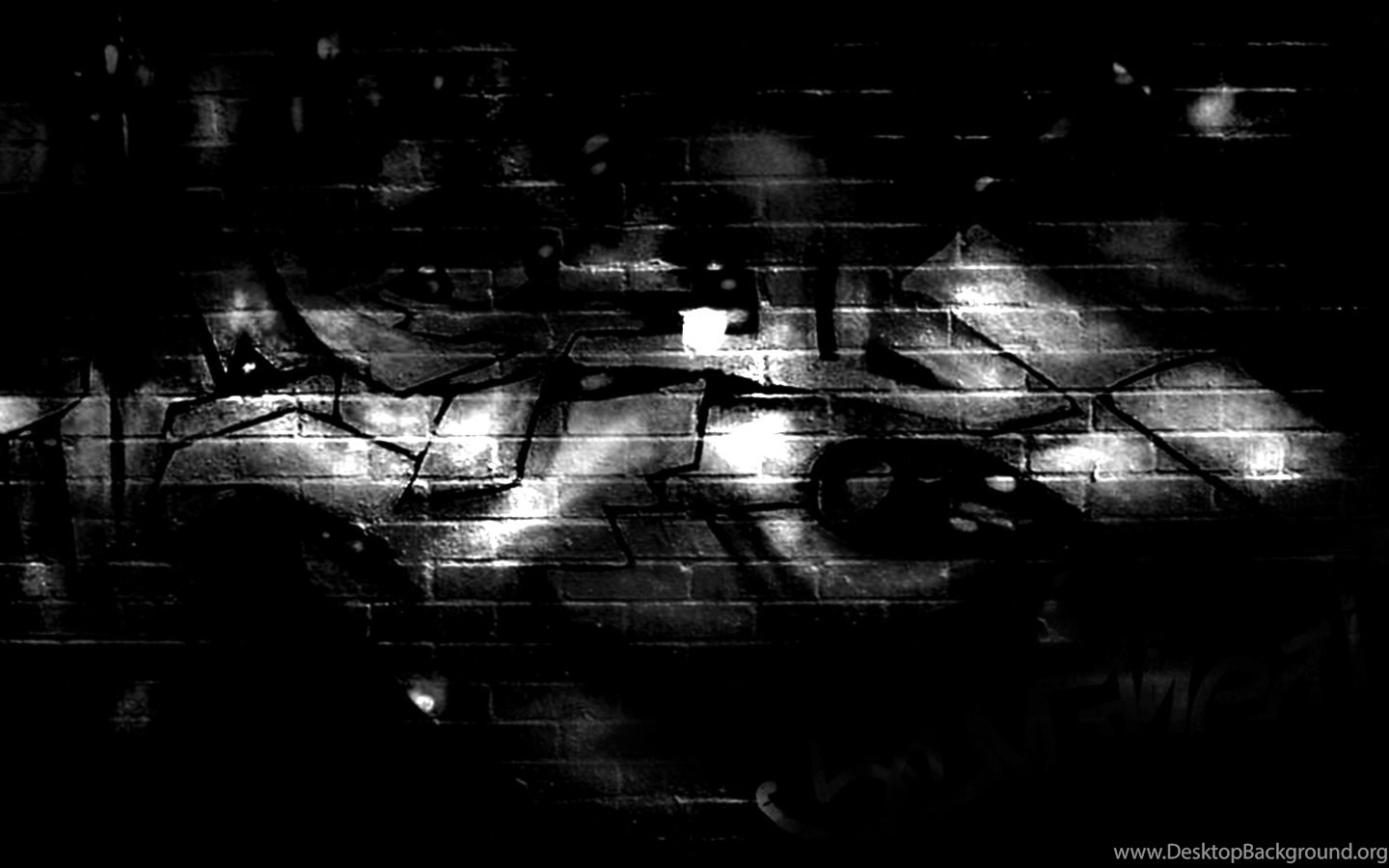 Graffiti Dark Wallpaper Desktop Background