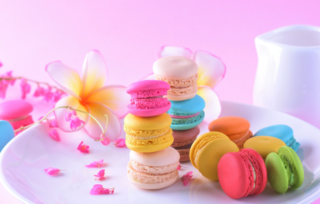 Pink Macarons Wallpapers - Wallpaper Cave