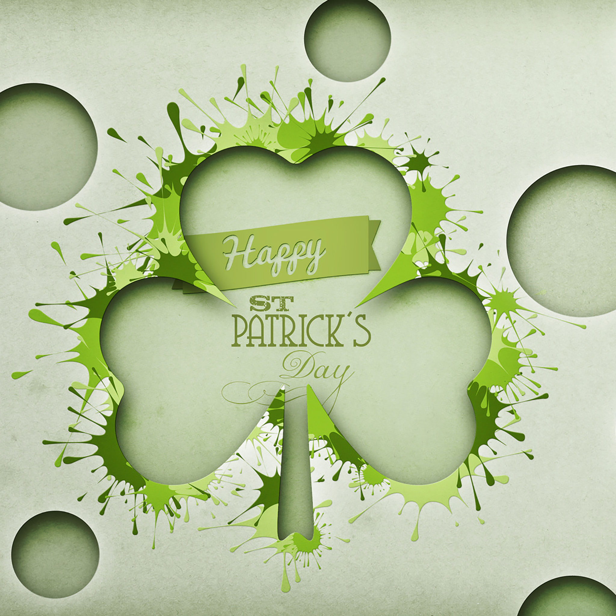 St. Patty's Day iPad Background