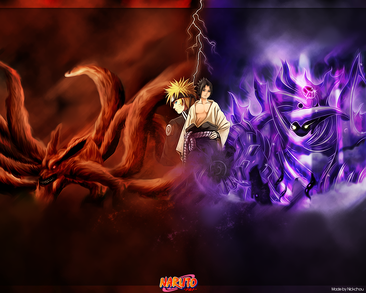 Naruto Epic Battle Wallpaper