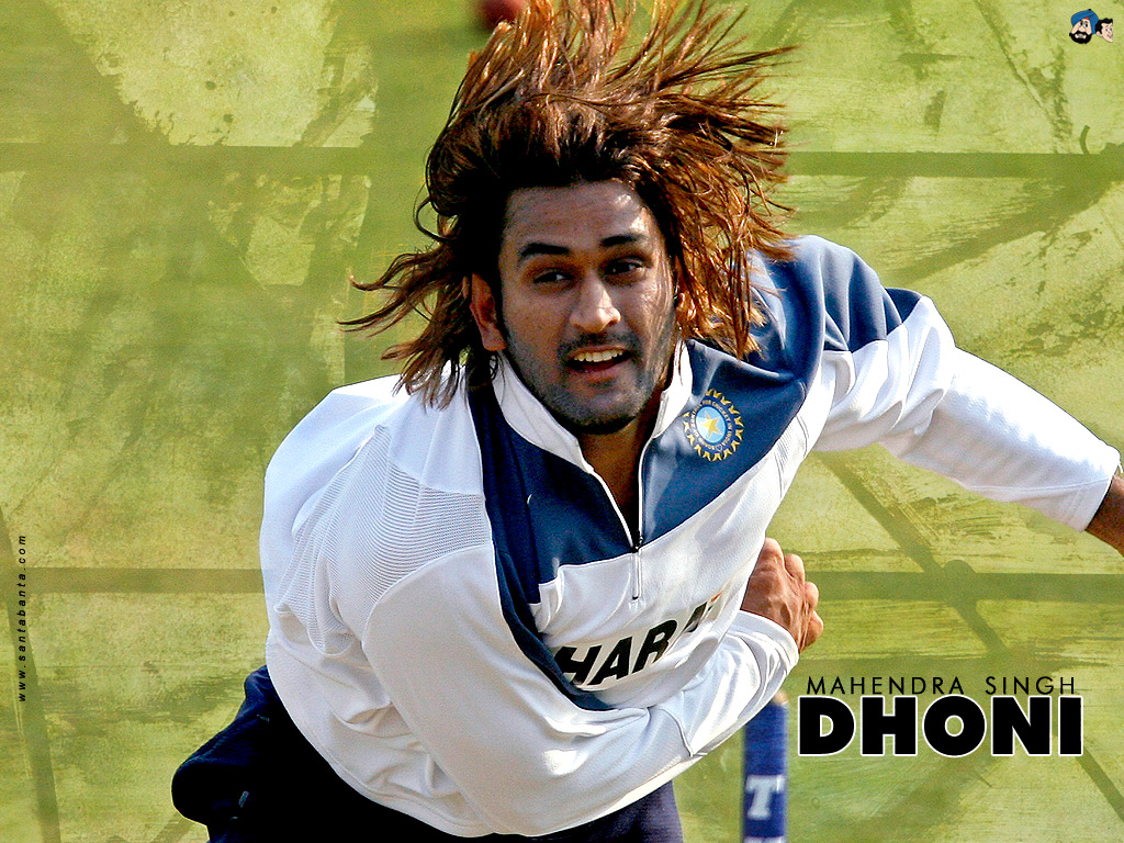 Ms Dhoni Long Hair