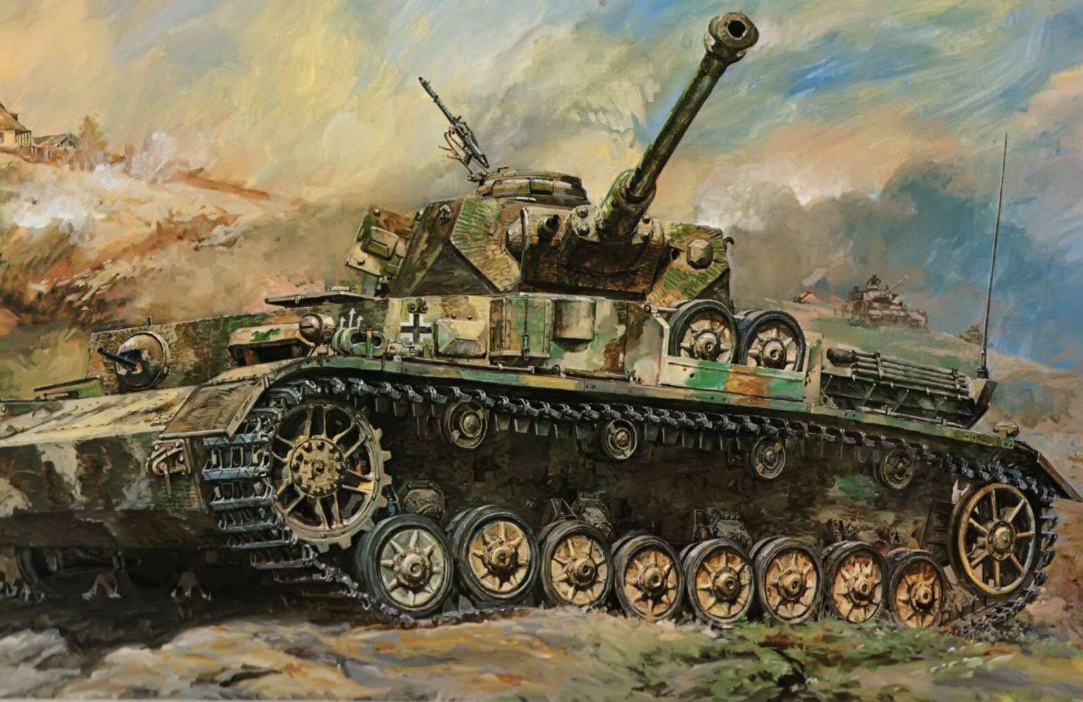 Panzer IV tank. Military artwork, Military art, Military wallpaper